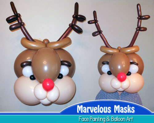 Reindeer Mask Balloon
