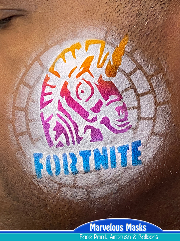 Fortnite Airbrush Tattoo