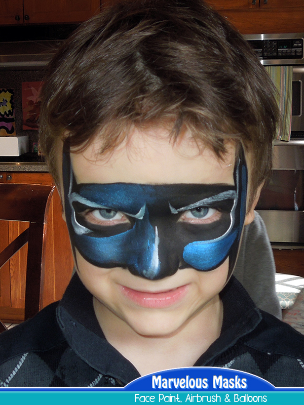 Batman Face Paint