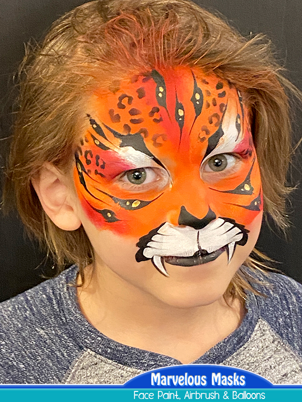 Deluxe Tiger Face Paint