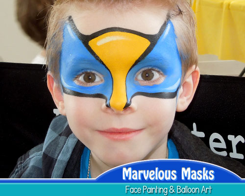 Wolverine Face Painting