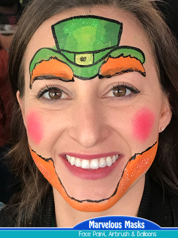 Leprachaun Face Painting