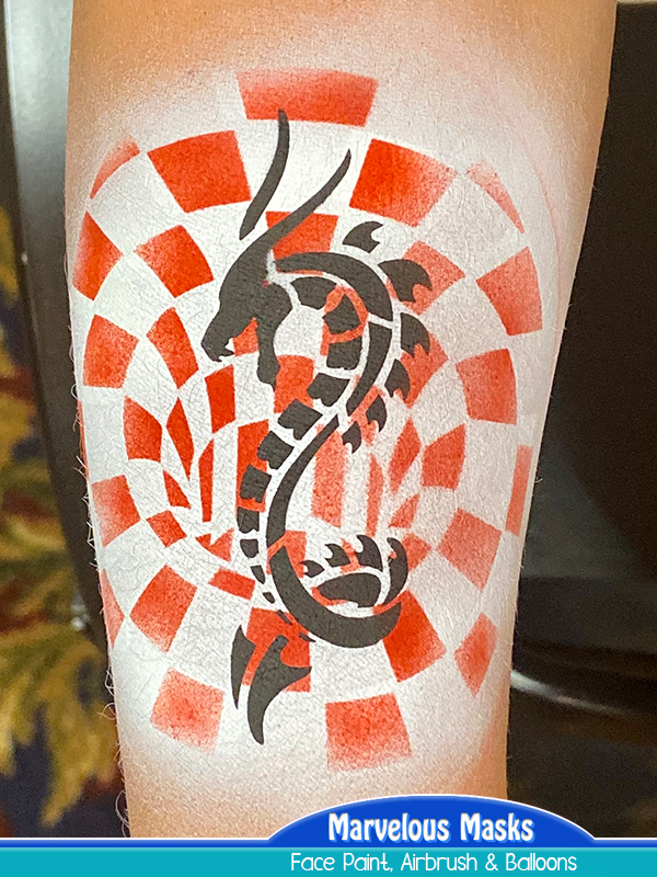 Dragoon Airbrush Tattoo