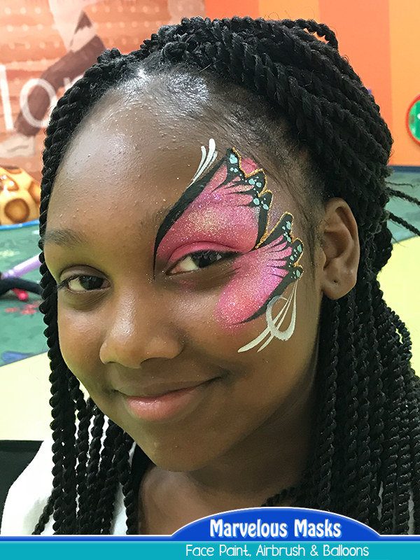 Diva Swirl Face Paint