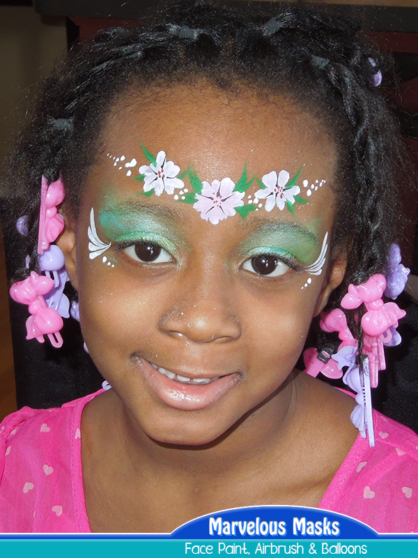 Flower Fairy Face Paint