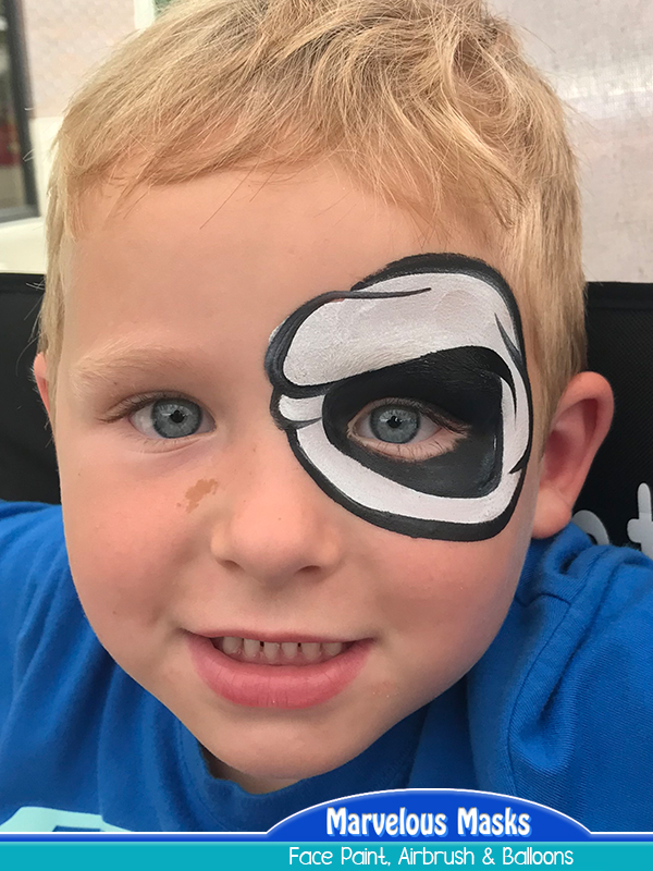 Skull Eye Face Painting