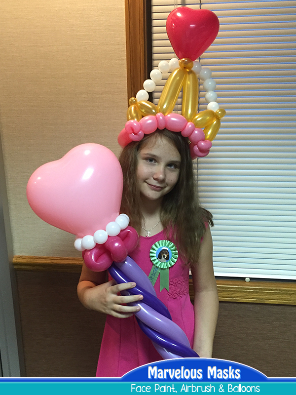 Balloon Wands and Crowns